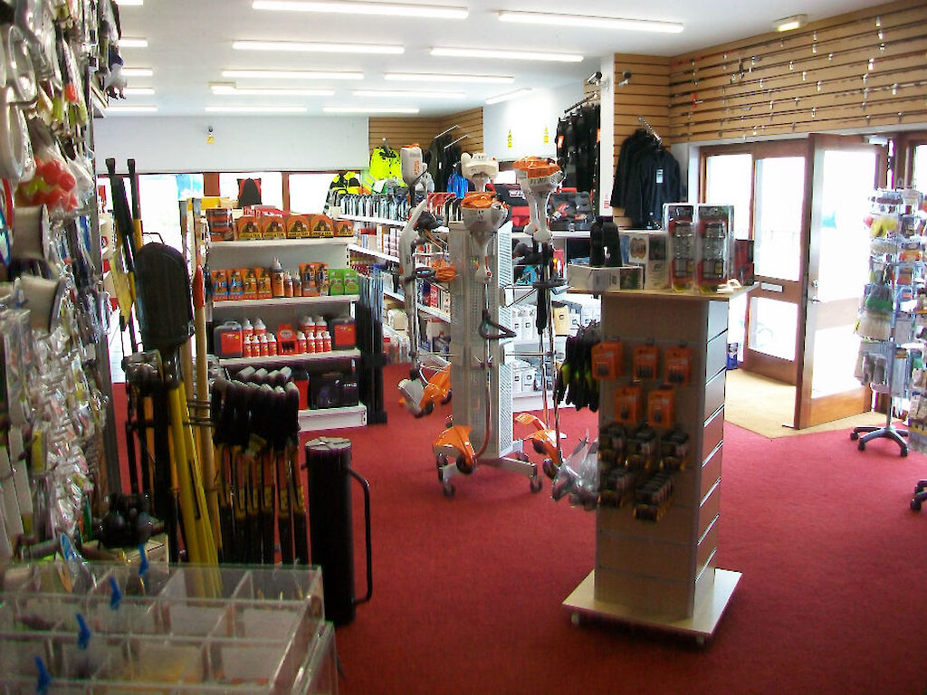Counter view