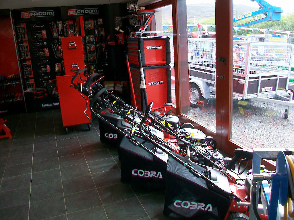 A well stocked shop