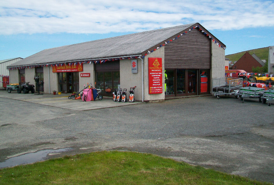 View of Shop from the road/entrance