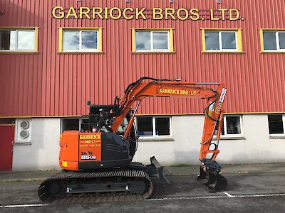 NEW HITACHI ZX85US-6 (WIDE TRACKS) JOINS OUR HIRE FLEET image
